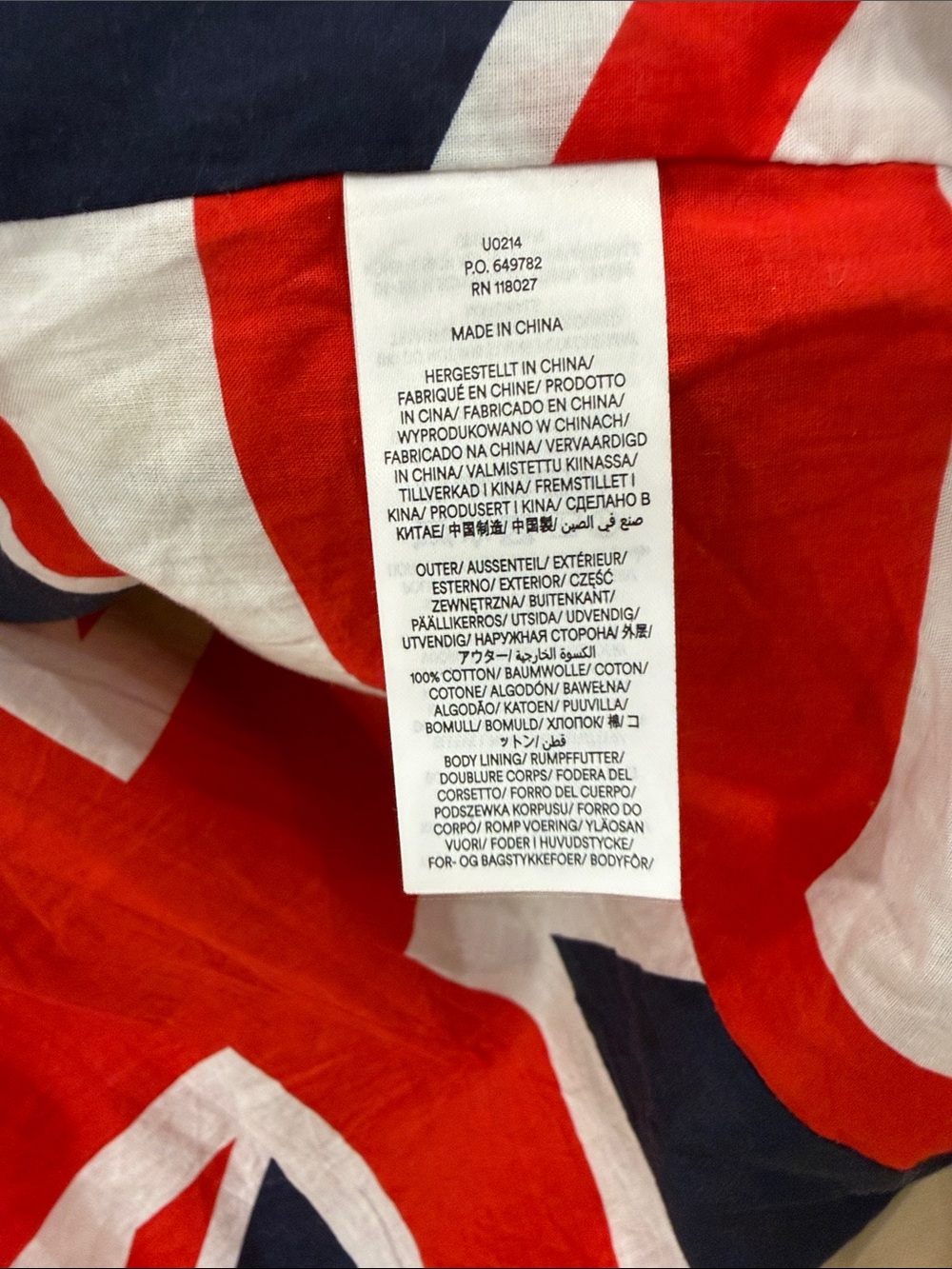 Boden Heritage Trench Coat Camel Union Jack Lined Double Breasted UK6R/US2R - Picture 6 of 7